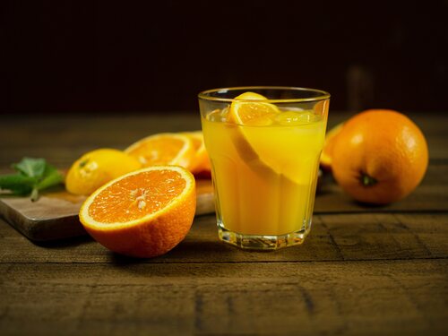 El clásico zumo de naranja