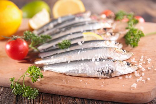 La sardina destaca por un alto contenido en Omega y proteínas.